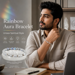 Rainbow Aura Stone Bracelet (Tula Rashi) Libra