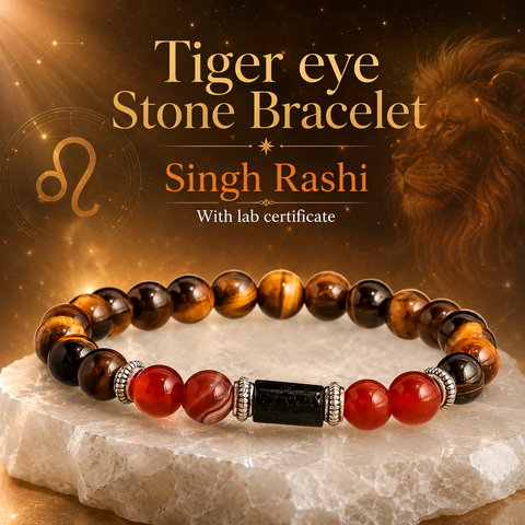 Tiger eye Stone Bracelet (Singh Rashi) Leo