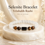 Selenite Bracelet (Vrishabh Rashi) Taurus