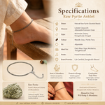 Raw Pyrite Anklet