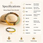 Money Magnet Stone Bracelet