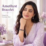 Amethyst Bracelet (Makar Rashi) Capricorn