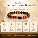 Tiger eye Stone Bracelet (Singh Rashi) Leo
