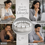 Howlite Bracelet (Karka Rashi) Cancer