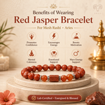 Red Jasper Bracelet (Mesh Rashi) Aries