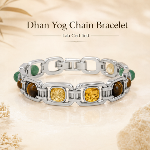 Dhan Yog Link Chain Bracelet