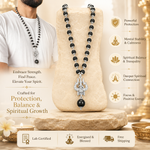 OM Shiva Trishool Karungali Mala