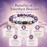 Amethyst Bracelet (Makar Rashi) Capricorn