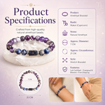 Amethyst Bracelet (Makar Rashi) Capricorn