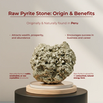 Raw Pyrite Bracelet | For Wealth, Confidence & Protection